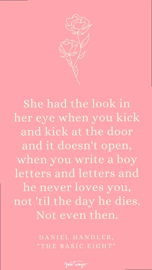A broken heart visual, depicting the pain of unrequited love.