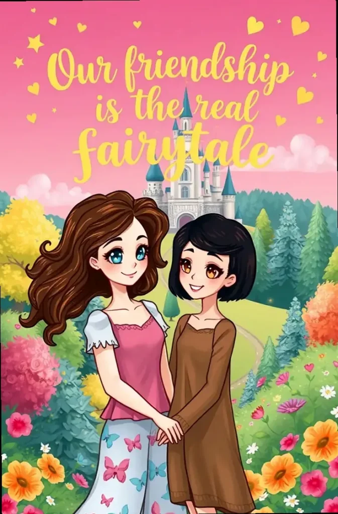 a diverse group of friends celebrating their unique friendship and squad goals.