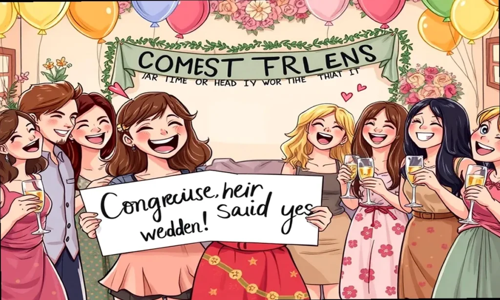 A heartwarming quote about best friend weddings, suitable for social media sharing.