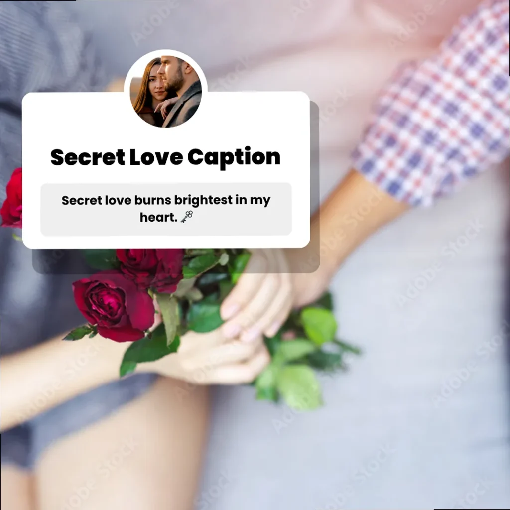 A subtle image representing the quiet beauty of secret love and hidden feelings.