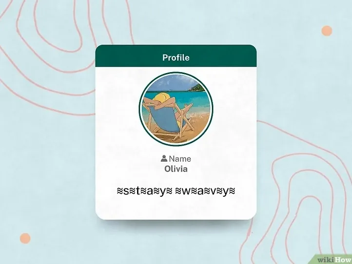 Use a creative font to elevate your WhatsApp bio instantly.