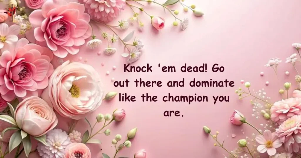 Good luck wishes for athletes and sports competitions