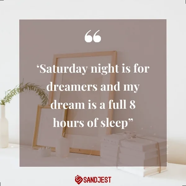 A humorous image related to funny Saturday night quotes, suggesting a fun or wild evening.