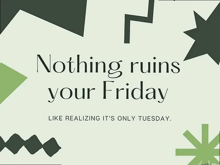 Person looking comically exasperated, representing funny and sarcastic Tuesday feelings.