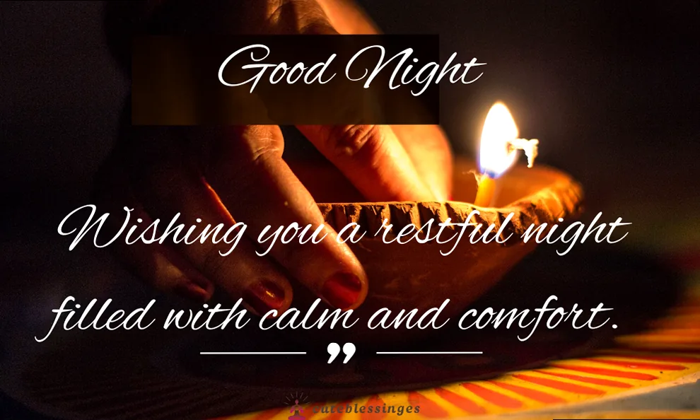 A serene night scene symbolizing peace and mental clarity, with soft moonlight and gentle stars.