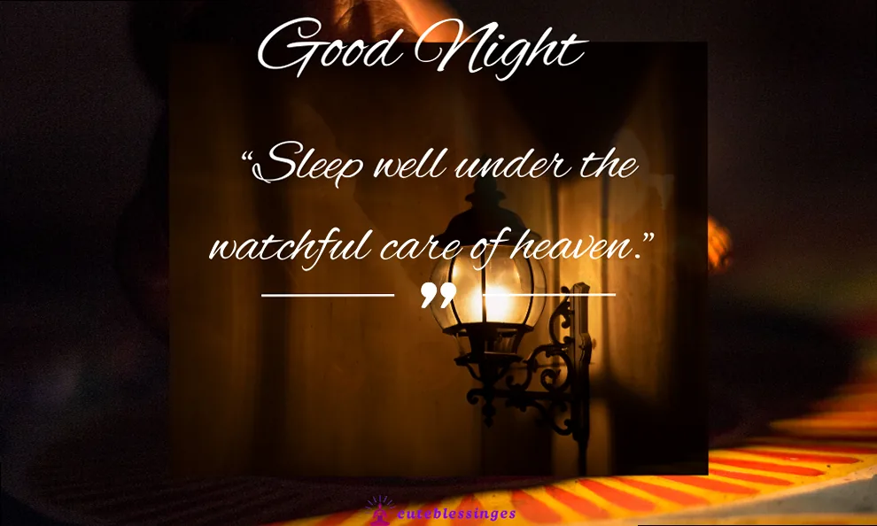 A serene image of hands clasped in prayer under a starlit sky, symbolizing spiritual comfort and peaceful blessings at night.