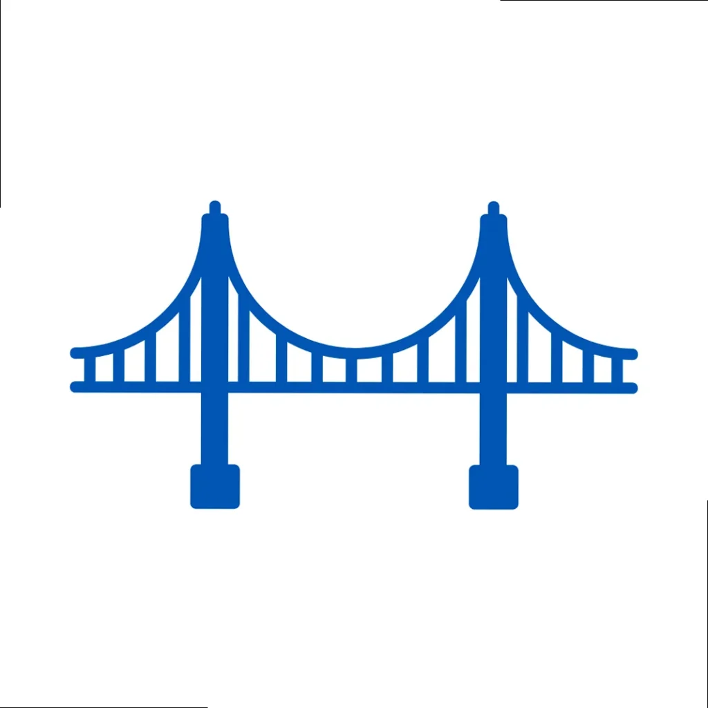 Bridge Icon for Civil Engineering Career