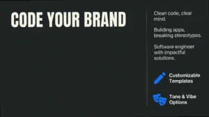 How to Build a Professional Tech Brand Without the Cringe