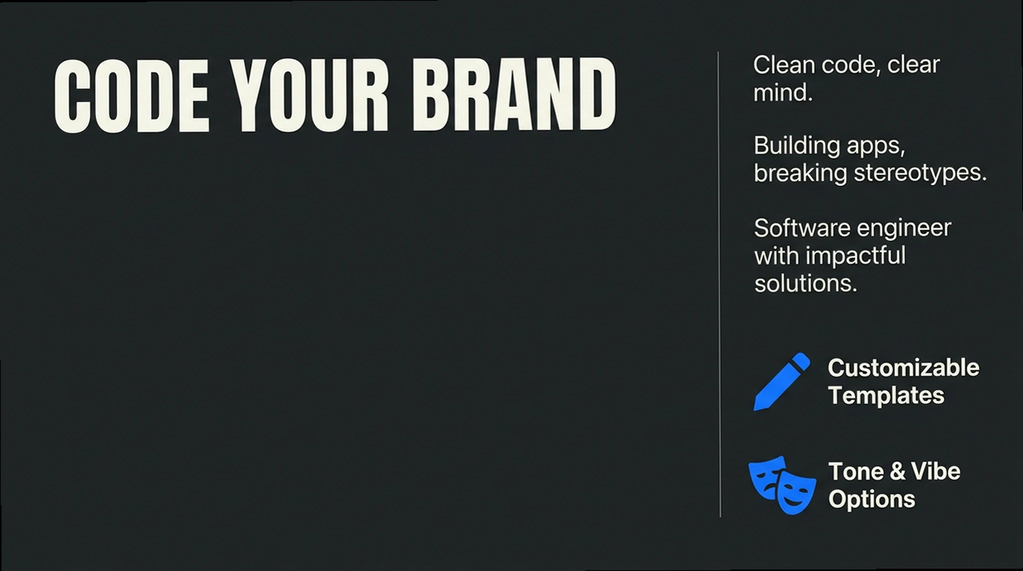 How to Build a Professional Tech Brand Without the Cringe