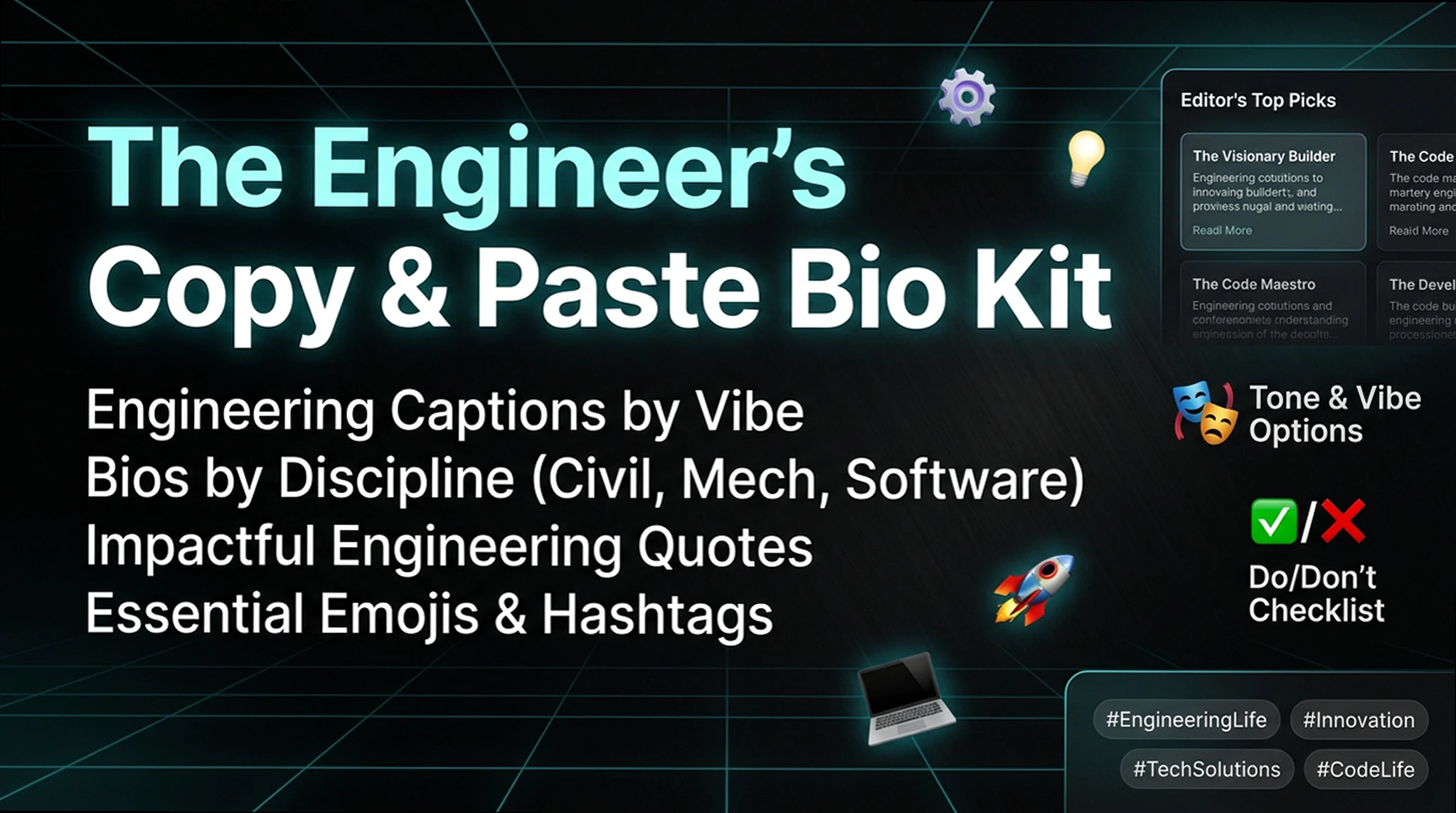 How to Fix Your Engineering Bio Without Sounding Like a Textbook