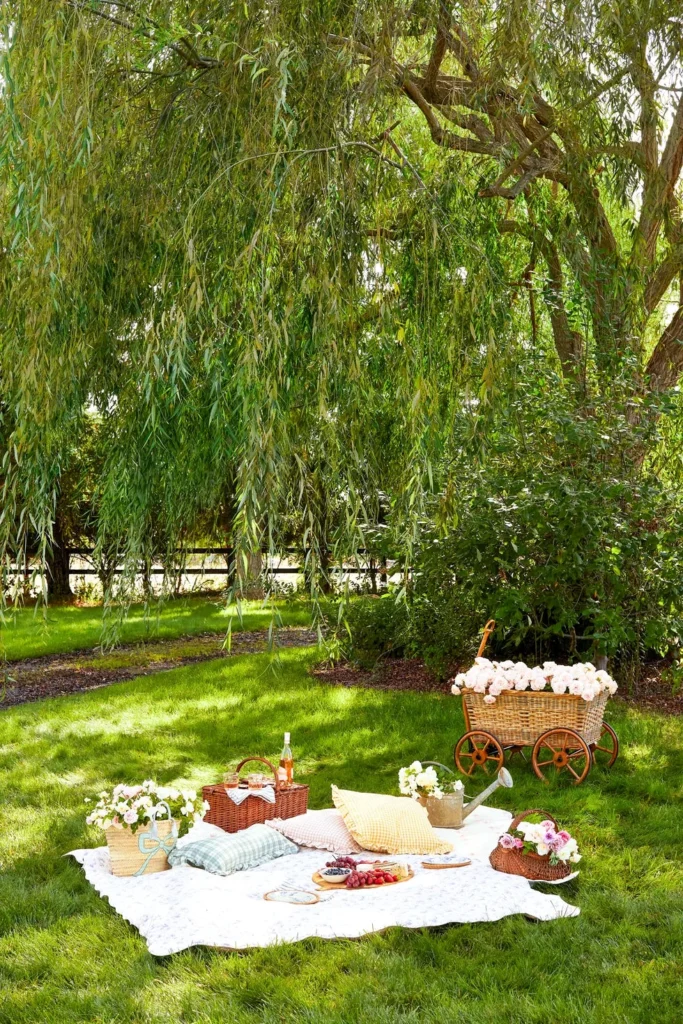 A couple enjoying a picnic in a sun-drenched field, symbolizing hope and joy in a relationship.