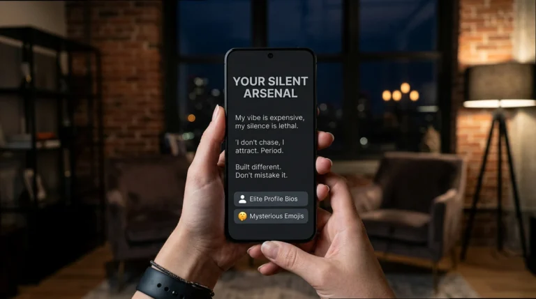 Master the Silent Carry: Savage Captions for an Elite Presence