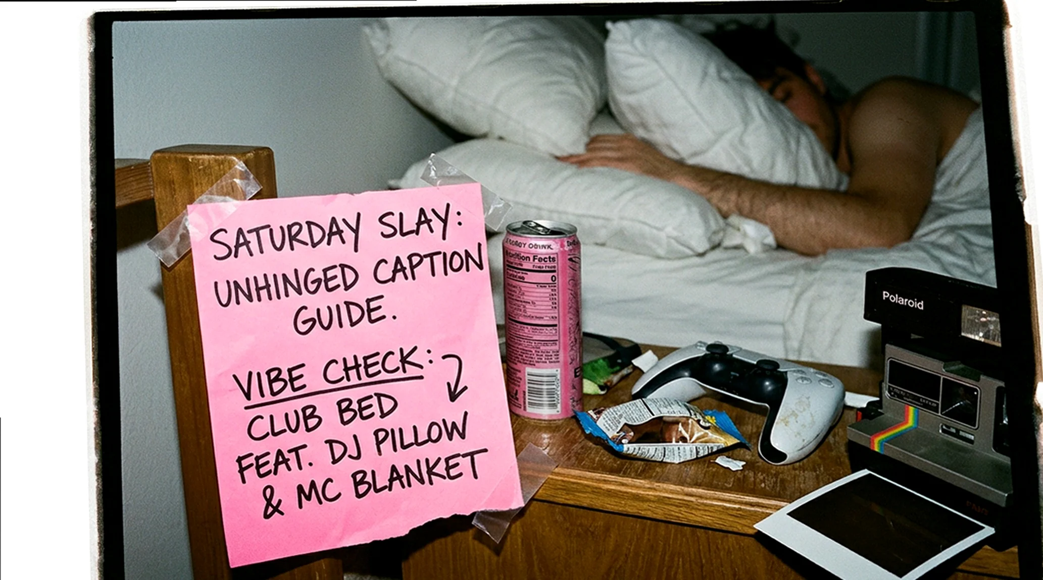 Saturday Slay: The Unhinged Guide to Captions That Don't Miss