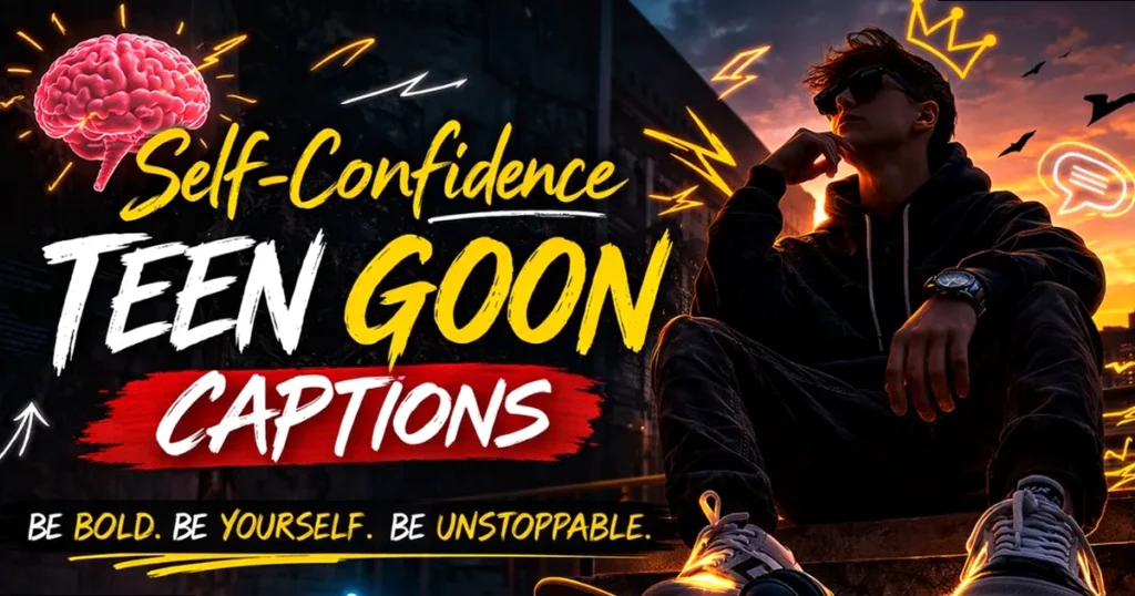 a confident individual exuding 'main character energy' with an edgy, self-assured vibe.