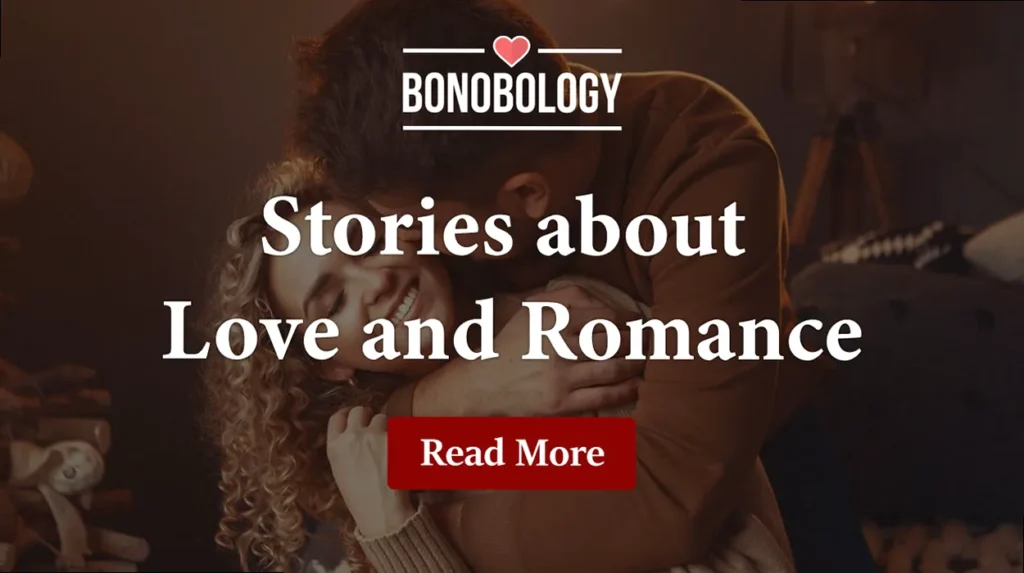 Couple sharing a romantic, intimate moment