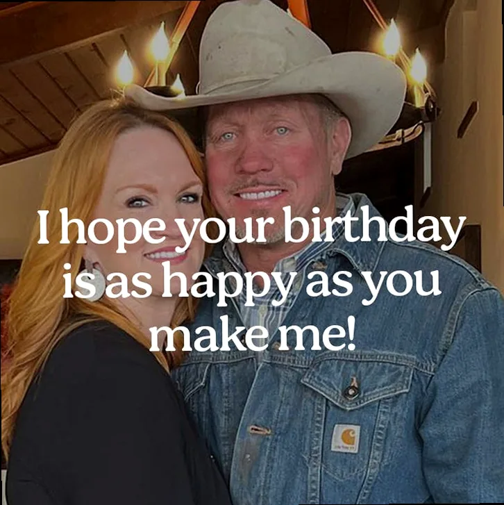 A visually appealing image with short birthday wishes for a husband.