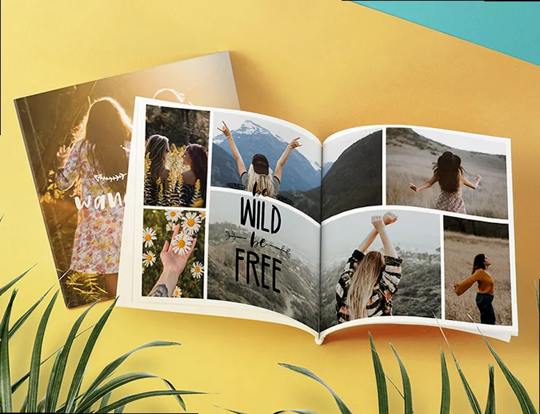 A personalized photo gift, showcasing cherished friendship memories.