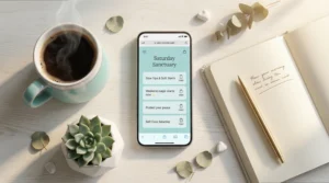 The Saturday Sanctuary: Captions for Your Ultimate Morning Reset