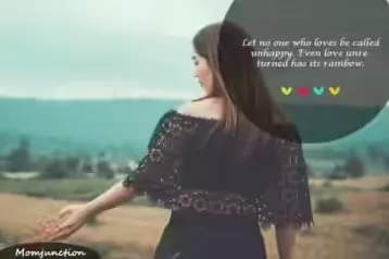 A lone figure looking out, symbolizing unrequited love and introspection.