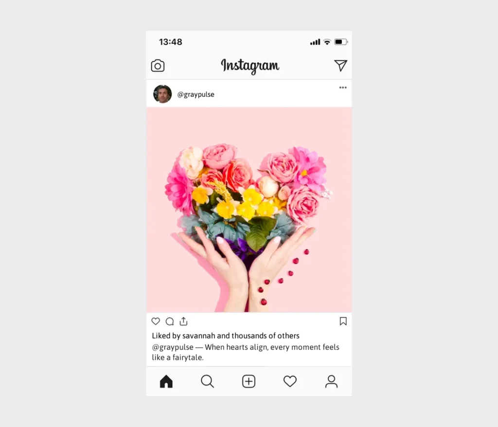 A couple embracing during sunset, representing new love and falling in love captions for Instagram.