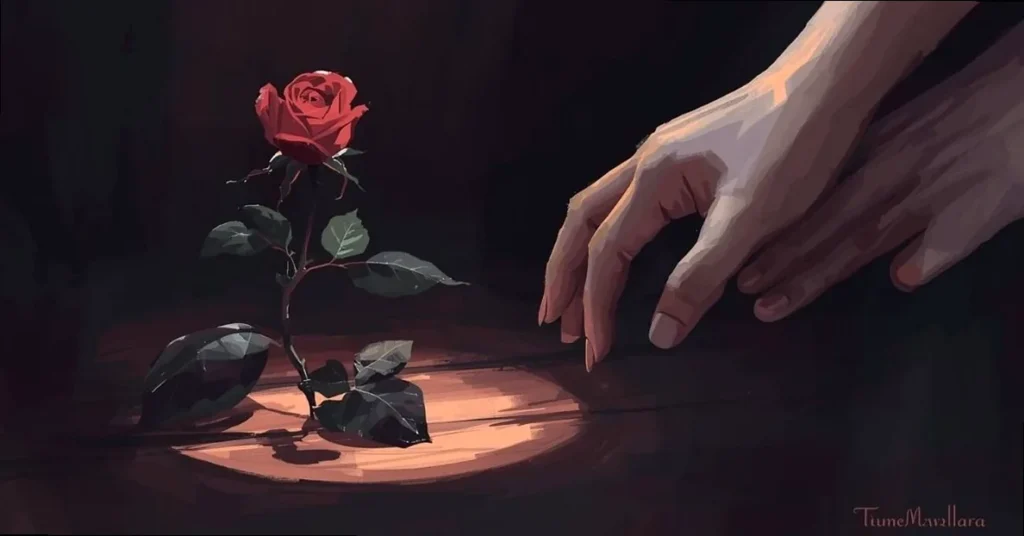 An image reflecting deep, unspoken emotions and inner turmoil.