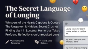 When Love Stays Unspoken: The Words You Need for One-Sided Longing