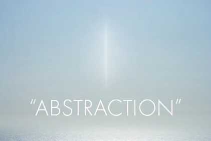 Text overlay on an abstract, textured background, symbolizing the density of ideas.