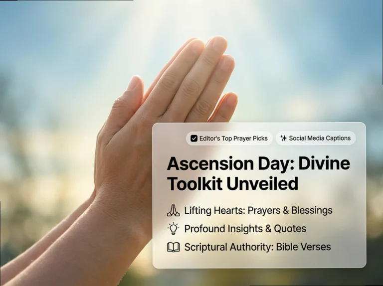 Ascension Day Prayers & Quotes: A Heartfelt Spiritual Toolkit