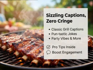 BBQ Captions & Grill Puns: The Zero-Cringe Summer Guide