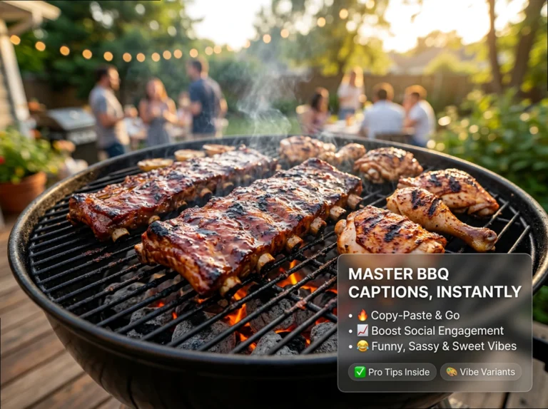 BBQ Captions: The Ultimate Cheat Code for Your Summer Feed