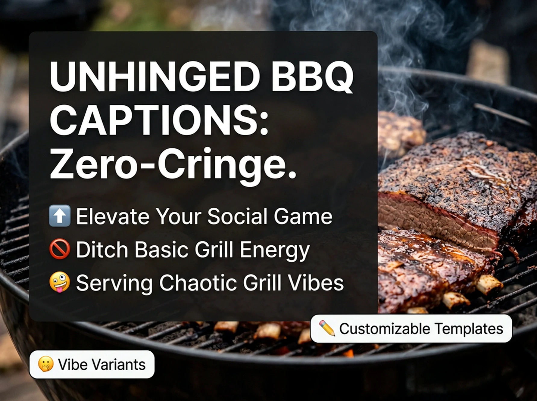 BBQ Puns & Unhinged Grill Captions: The Zero-Cringe Guide