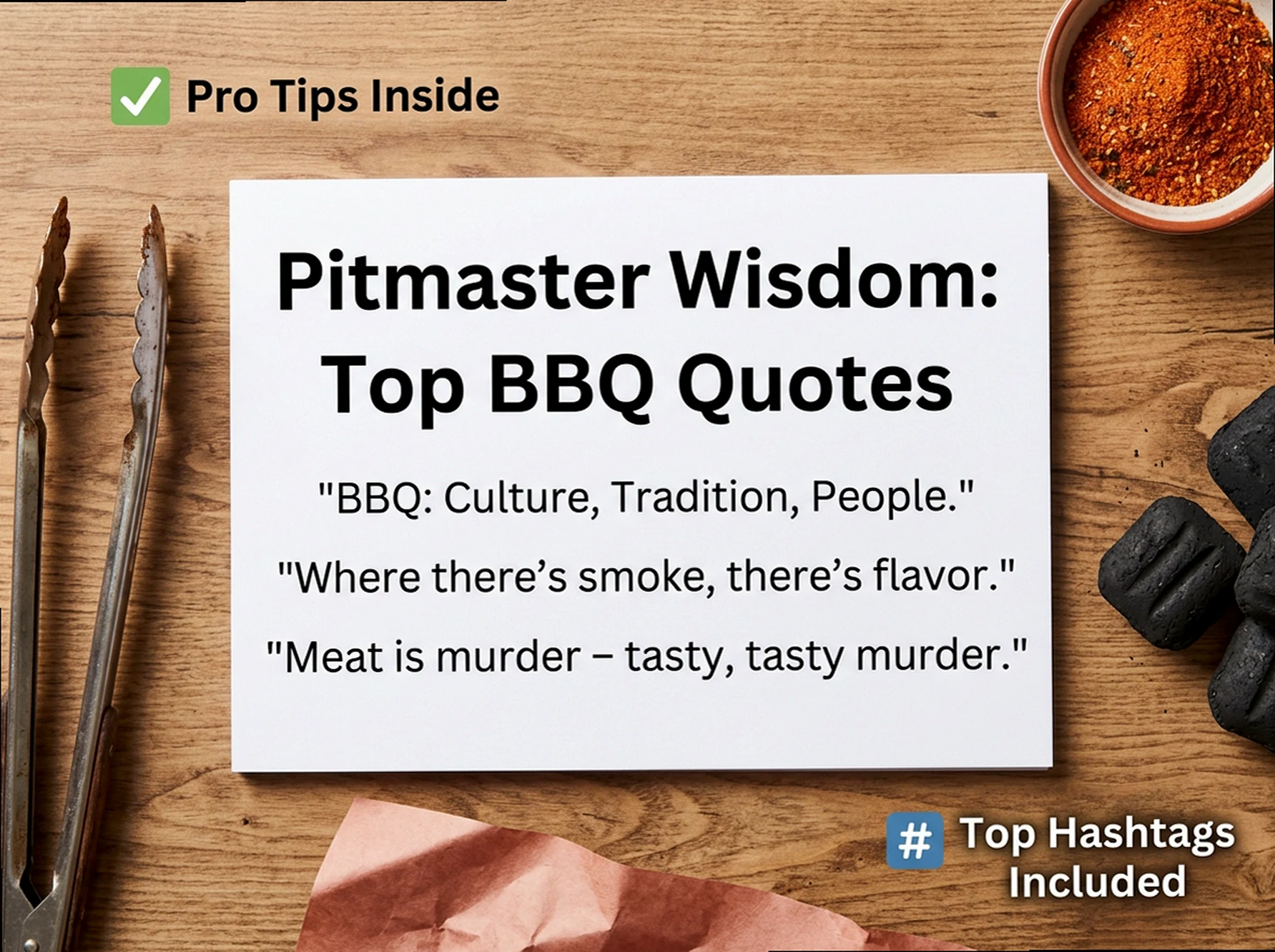 BBQ Quotes & Sayings: Soulful Wisdom for the True Pitmaster