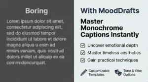 Black and White Photography Quotes: Timeless Captions for B&W