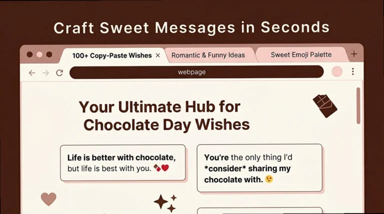 Chocolate Day Wishes & Quotes: Sweet Messages That Actually Vibe