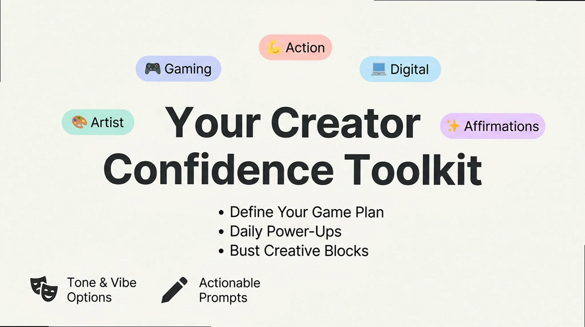 Creator Confidence Toolkit: Actionable Tools for Growth