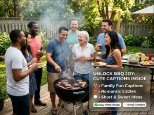 Cute BBQ Captions for Family & Couples: Copy-Paste Summer Joy