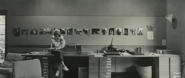 Dorothea Lange, a pioneering documentary photographer, thoughtfully reviews her work.