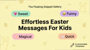 Easter Messages for Kids: Copy-Paste Magic for Little Ones