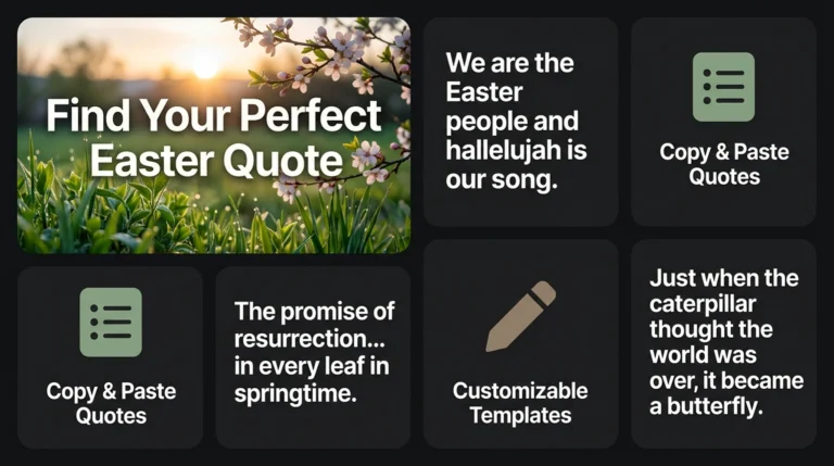 Easter Quotes: Elegant, Non-Cringe Words for Every Vibe