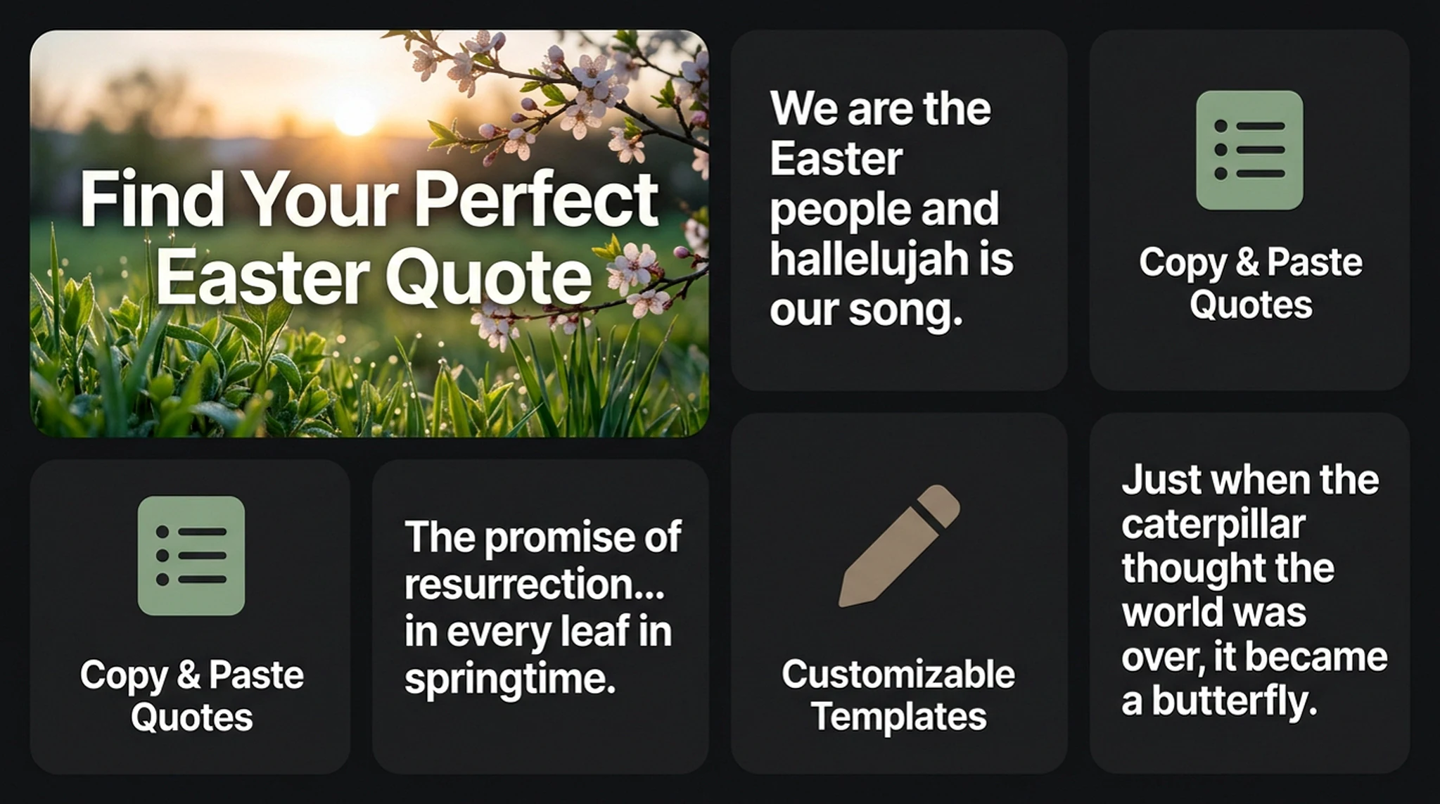Easter Quotes: Elegant, Non-Cringe Words for Every Vibe
