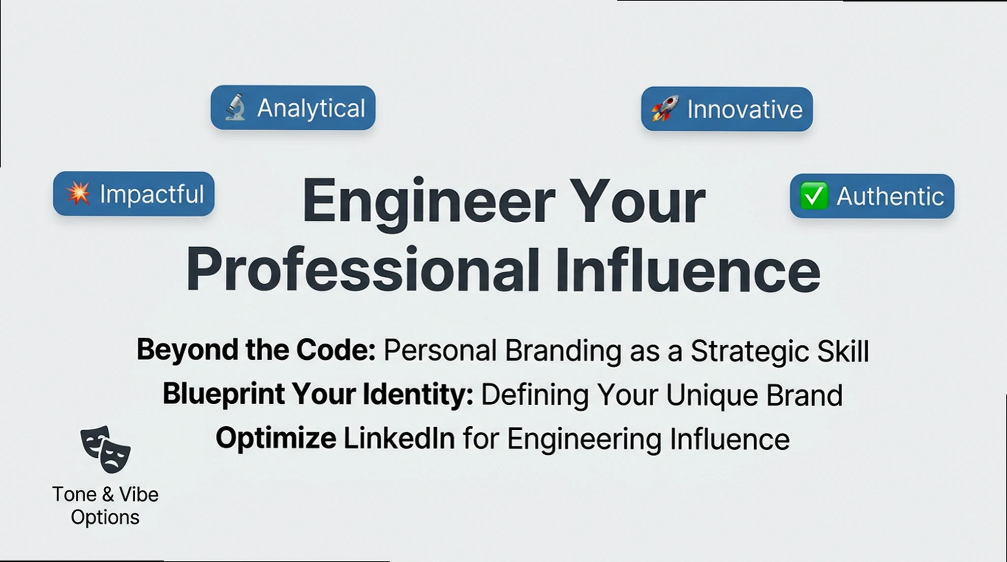 Engineering Personal Branding: The No-Cringe LinkedIn Guide