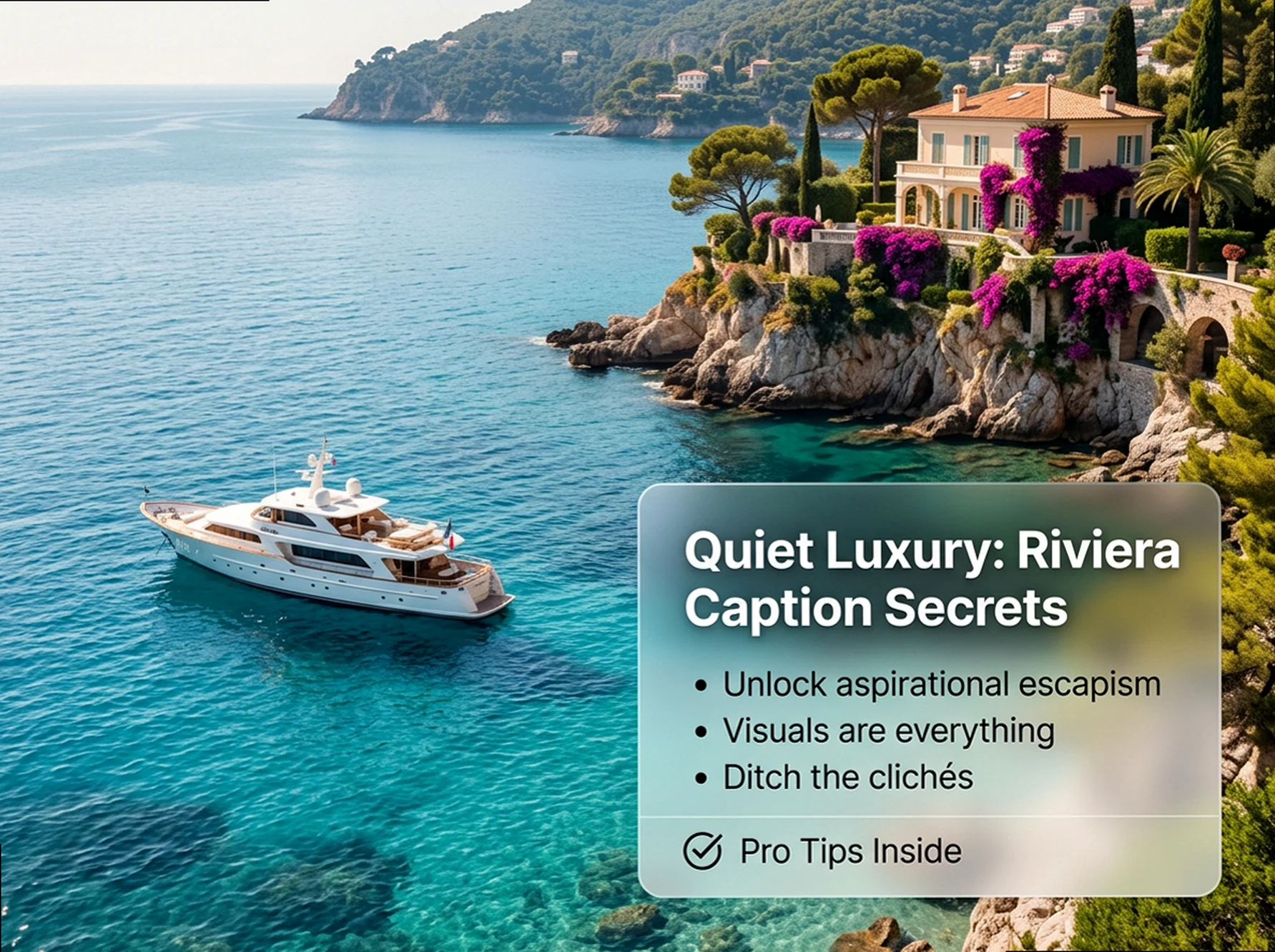 French Riviera Captions: Effortless Quiet Luxury for Your Feed