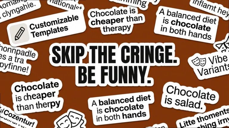Funny Chocolate Day Captions: Sarcastic Quotes That Actually Vibe