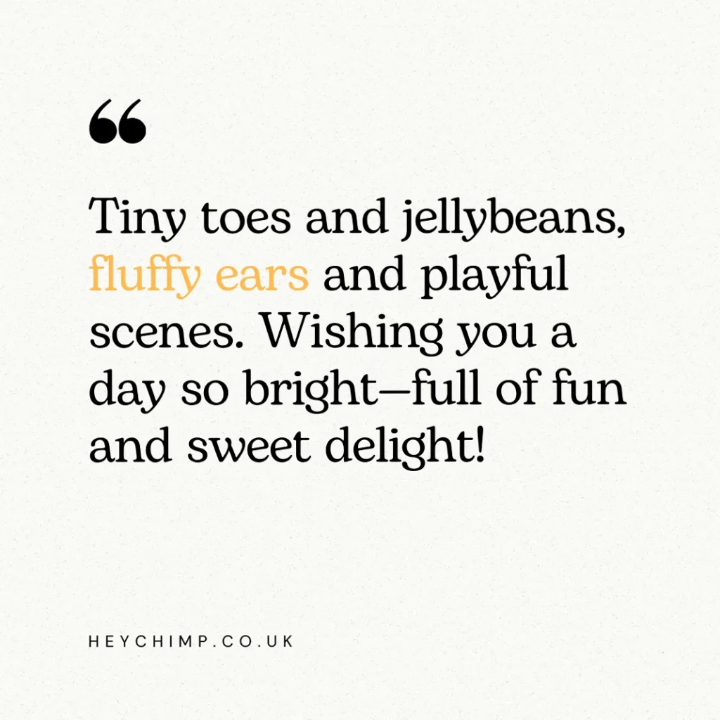 A whimsical illustration of a fluffy Easter bunny surrounded by colorful eggs and happy chicks, capturing a playful Easter moment.