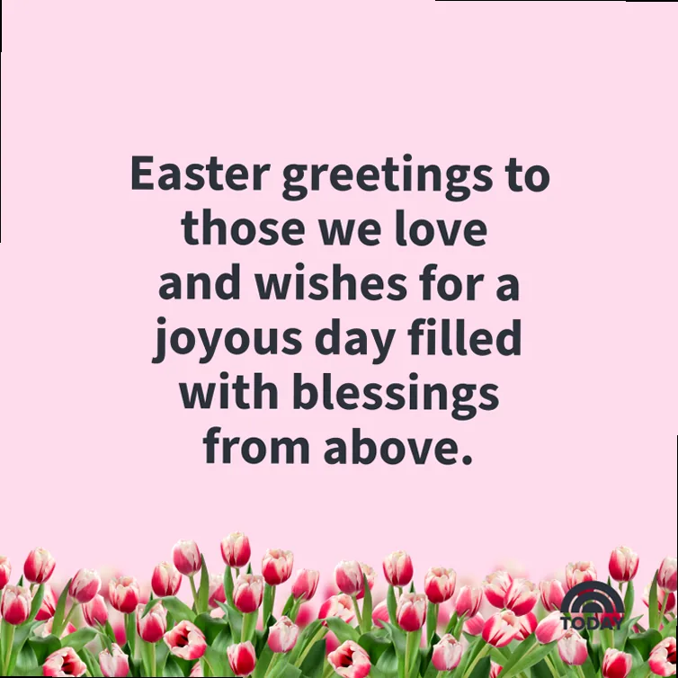 A vibrant image representing happy Easter wishes for friends and family, with colorful elements.