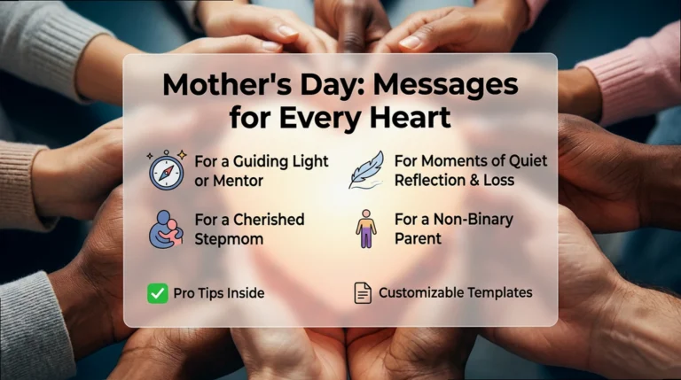 Inclusive Mother's Day Messages: Copy-Paste Words for Every Bond