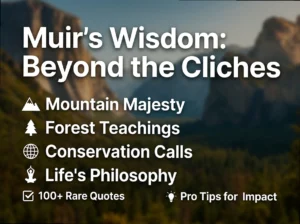 John Muir Quotes: 100+ Rare Nature Sayings Beyond the Cliches