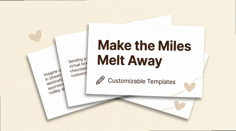 Long-Distance Chocolate Day Wishes: Sweet Messages for Your LDR