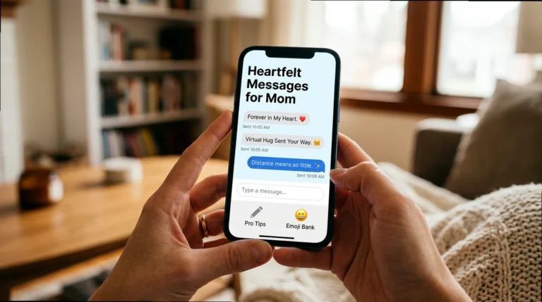 Long-Distance Mother's Day Wishes: Heartfelt Copy & Paste Messages