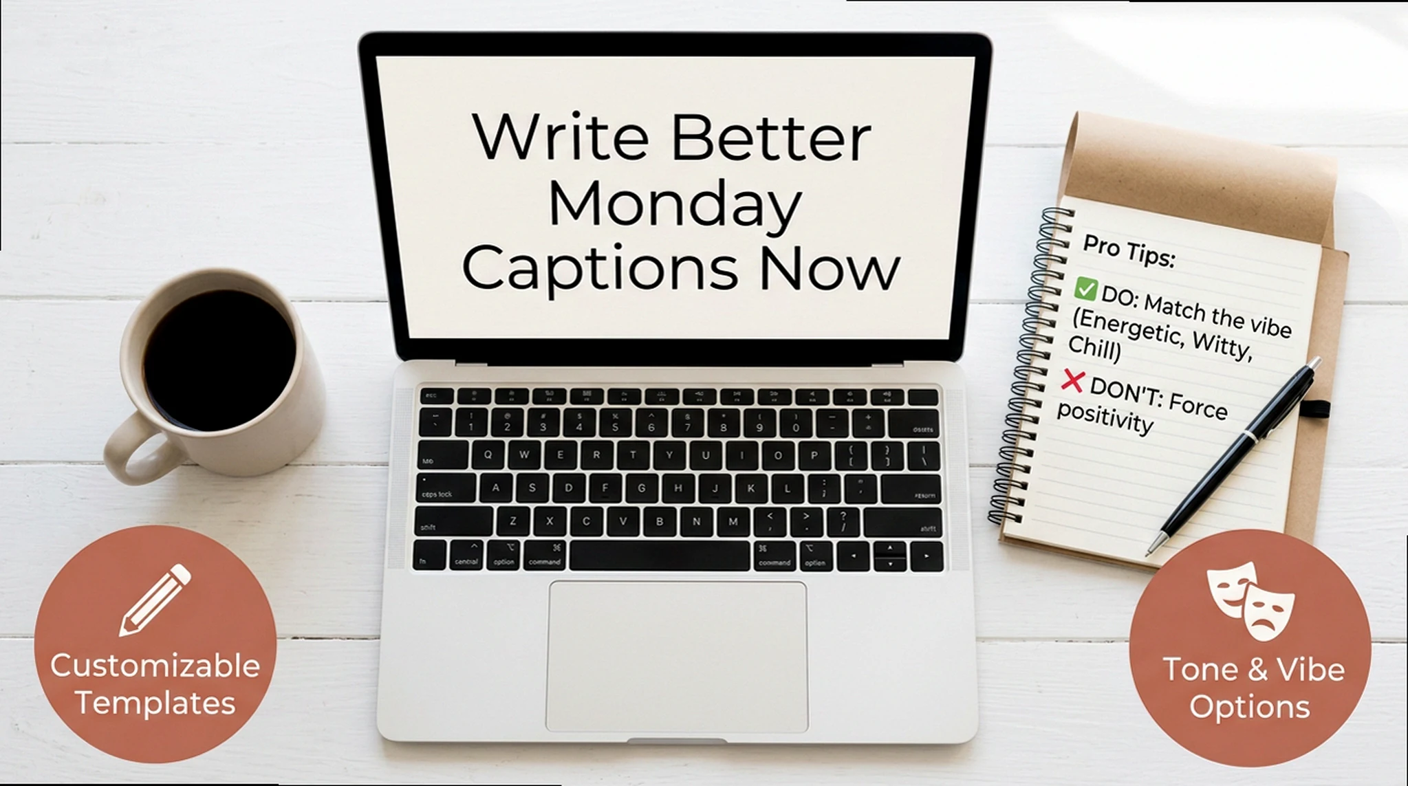 Monday Captions: Non-Cringe Ideas to Reset Your Feed